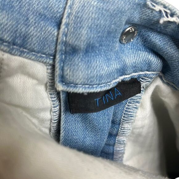 ESCADA Sports Tina Cropped Skinny Denim Jeans Cotton Size Euro 38 US Size 8 - Picture 6 of 14